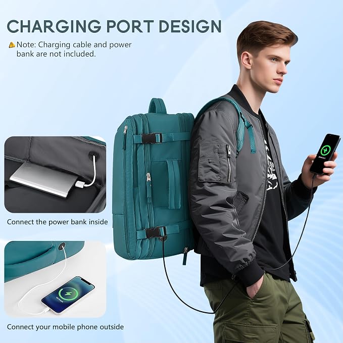 Beraliy Travel Backpack for Women as Personal Item Travel Bag Flight Approved - Image 8