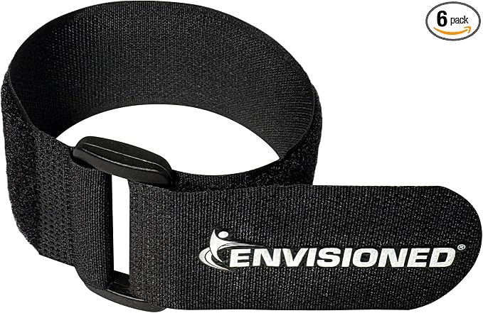 ENVISIONED Reusable Cinch Straps 2" x 40" by ENVISIONED