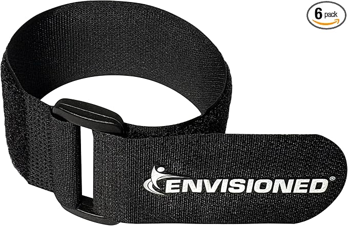 Reusable Cinch Straps 1.5" x 20" by ENVISIONED