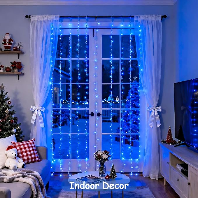 JMEXSUSS 300LED Curtain Lights - Image 4
