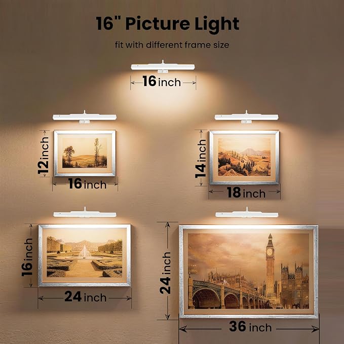 Cordless White Picture Lights for Wall Artworks - Image 10
