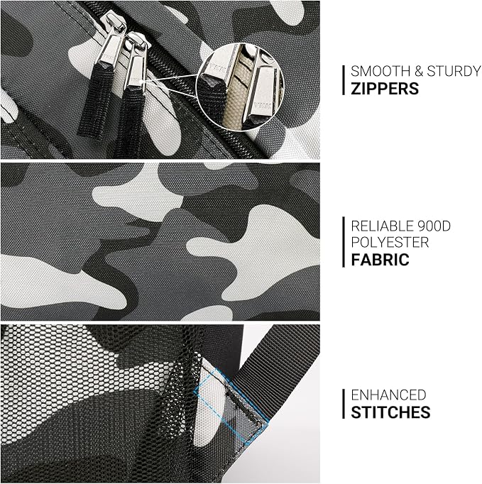 ZORFIN 26L Backpack for College, and Travel: Water Resistant Bookbag - Image 5