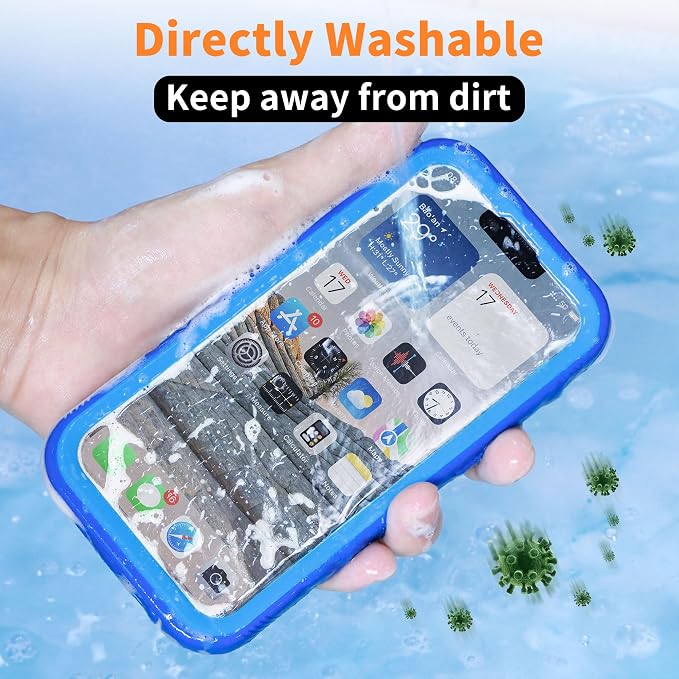 Cozycase Waterproof Case for iPhone SE 3rd 2022/iPhone SE 2nd 2020/iPhone 7/8 - Image 6