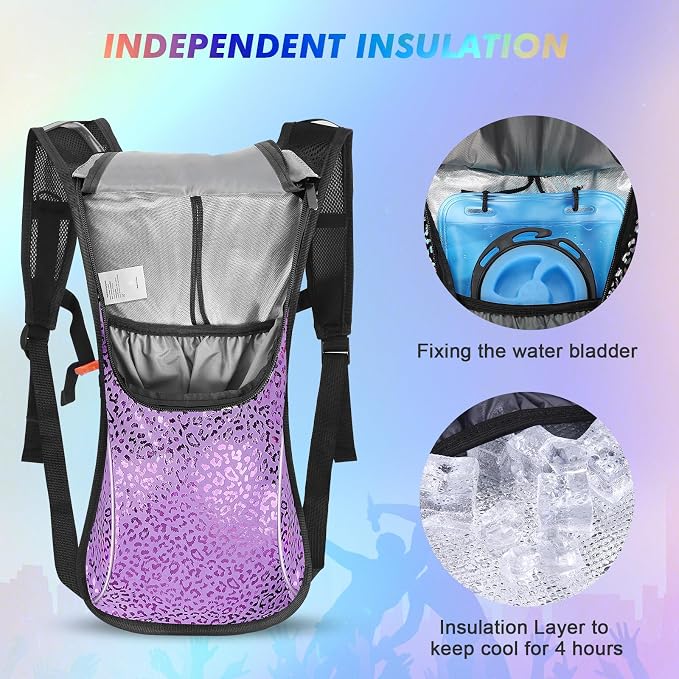 Rave Hydration Pack, Hydration Backpack - Image 4