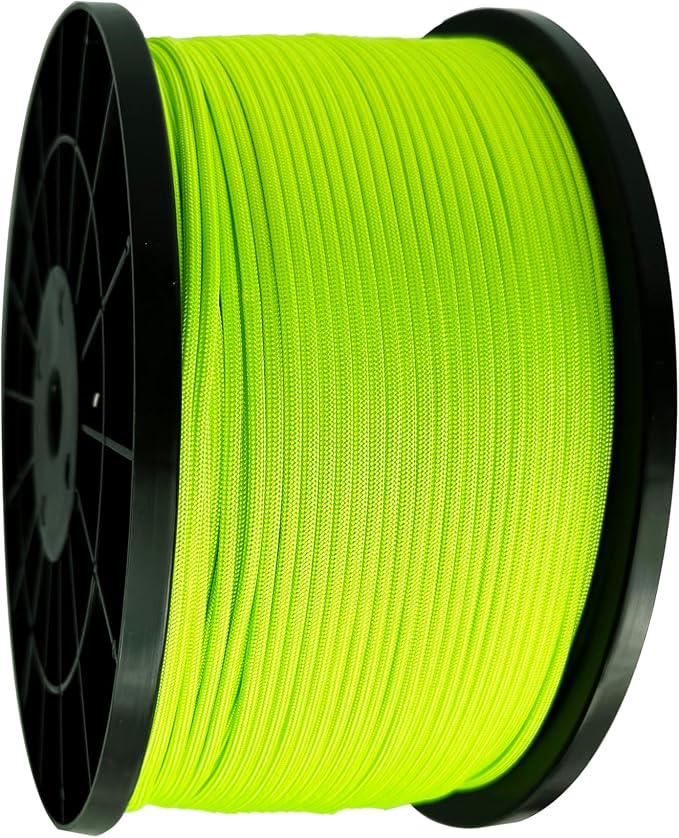 Paracord 550 lb, 7 Strand Paracord Rope 1000ft 4mm, Nylon Parachute Cord - Image 2