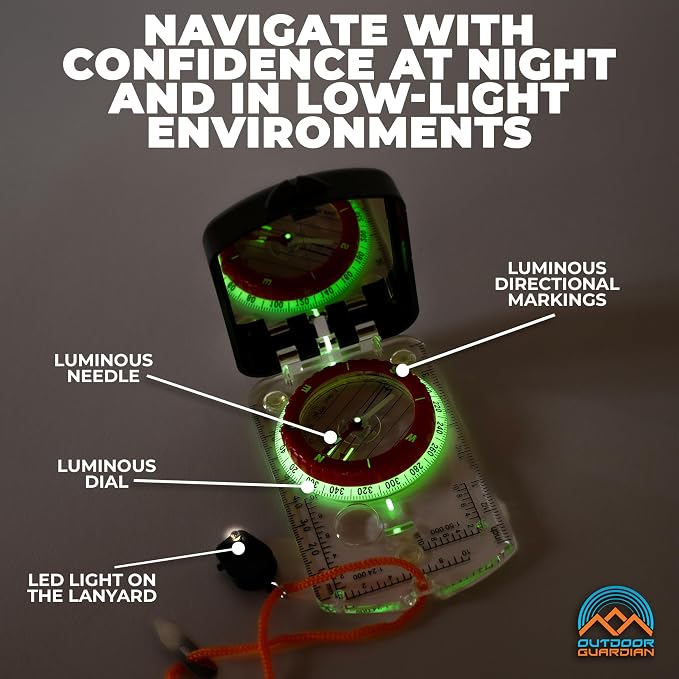 Pathfinder Sighting Compass - Image 3
