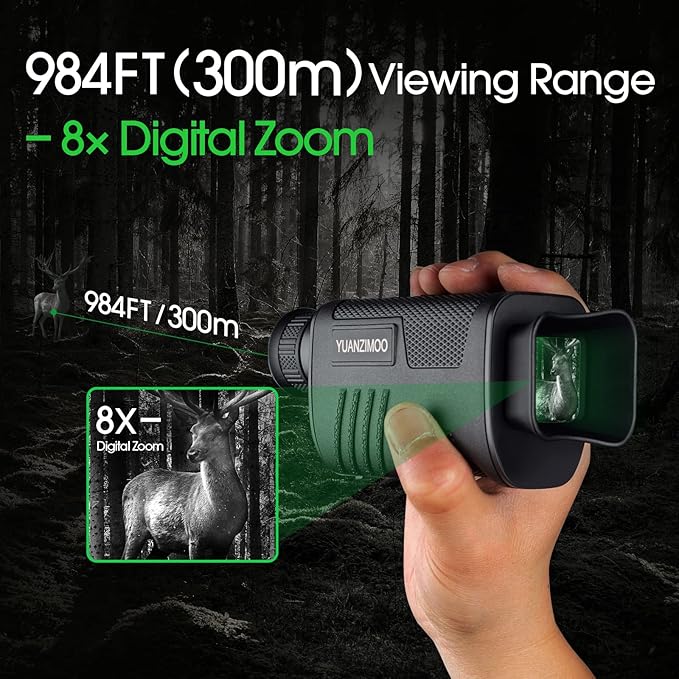 Upgraded Night Vision Monocular Digital Infrared Monocular Telescope - Image 6