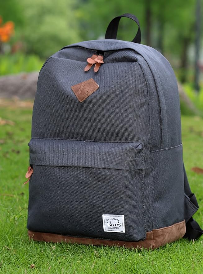 Backpack for Men Women, VASCHY Classic Water-resistant Lightweight Travel - Image 7