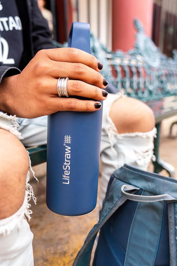LifeStraw Go Series – Insulated Stainless Steel Water Filter Bottle - Image 7