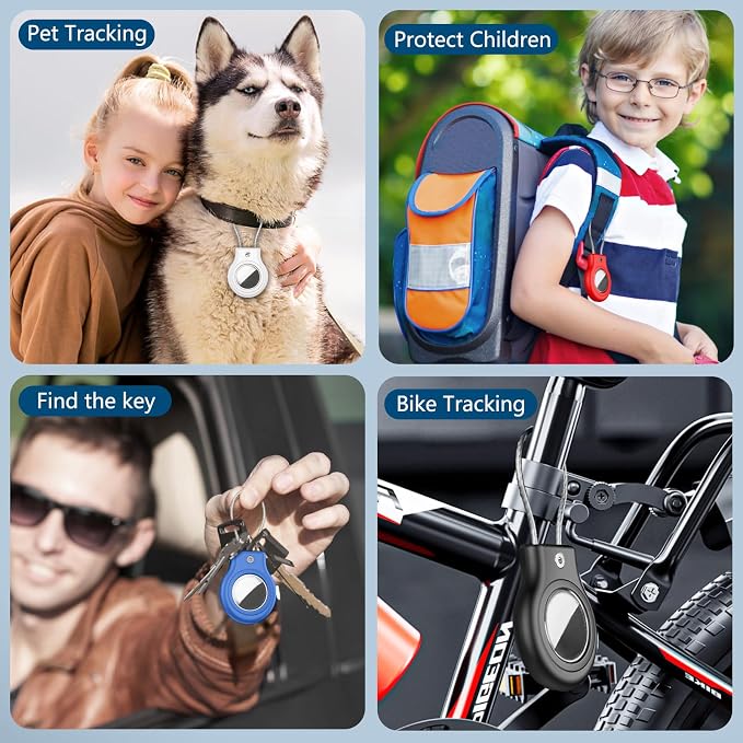 Waterproof Airtag Holder, 4 Pack Airtag Case - Image 6