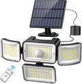 CLAONER Solar Outdoor Lights Motion Sensor 3500LM 288 LED Security Light by Claoner