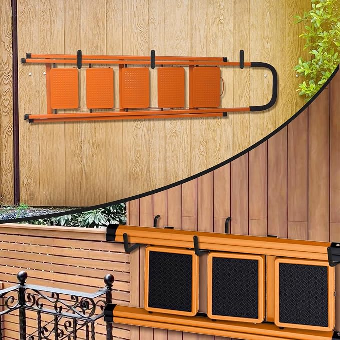 Garage Hooks Heavy Duty, Wall Mounted Steel Tool Hangers - Image 6