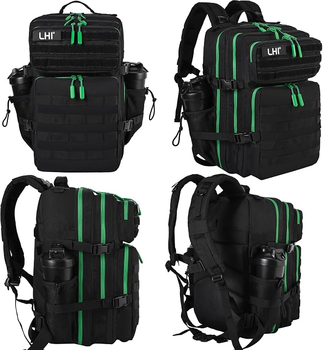 LHI Military Tactical Backpack for Men and Women 45L Army 3 Days Assault Pack - Image 2