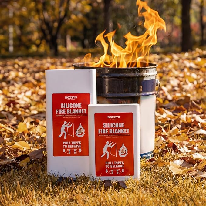 Fire Blanket | Not Prickly Prepared Fire Suppression | 40"x40" Fire Blankets - Image 7