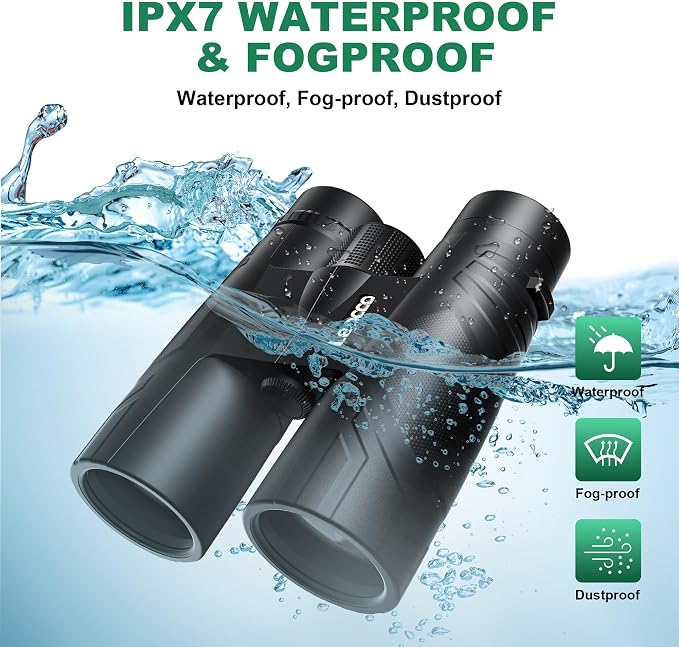 Leacco 10x25 Compact Binoculars - Image 7