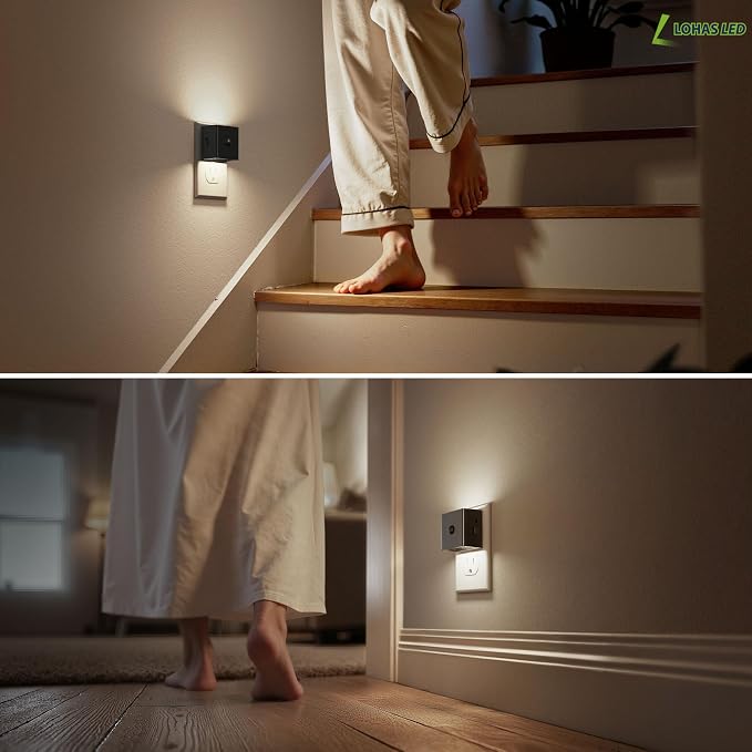 L LOHAS LED Motion Sensor Night Light, Motion Activated Night Light, Motion - Image 4
