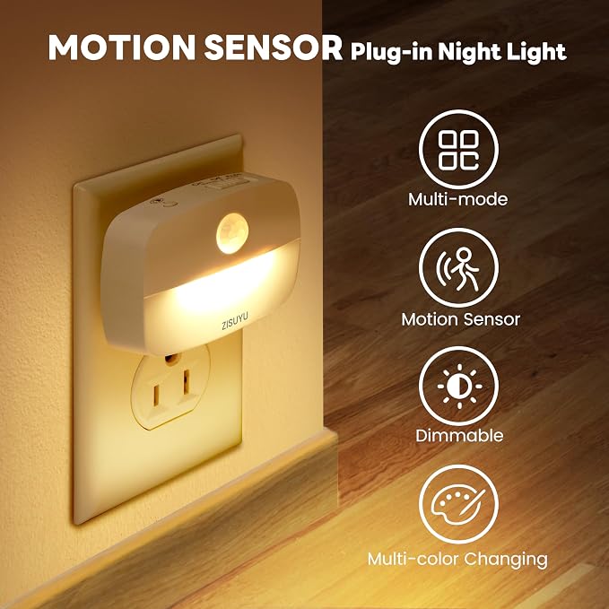 ZISUYU Plug-in LED Night Light - Image 2
