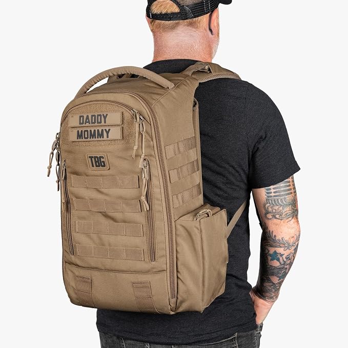 Tactical Baby Gear Daypack Tactical Diaper Bag Backpack - Image 9
