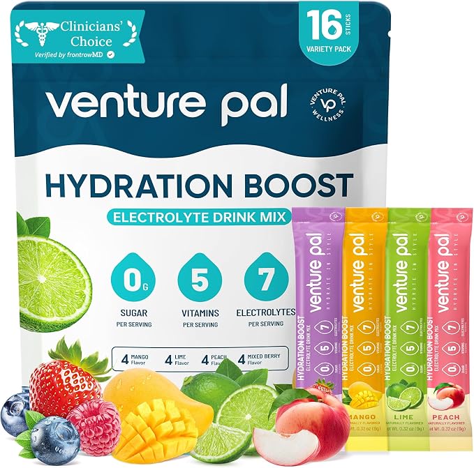 Venture Pal Sugar Free Electrolyte Powder Packets by VenturePal