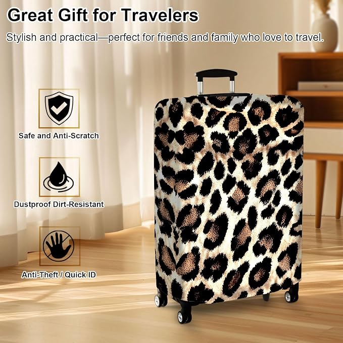 Luggage Cover Protector for 26-28 Inch Suitcases, TSA Approved Elastic Travel - Image 7