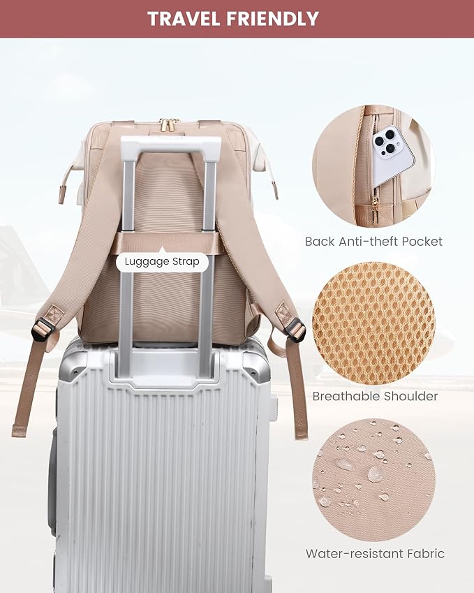 LOVEVOOK 18 Inch Laptop Backpack - Image 4