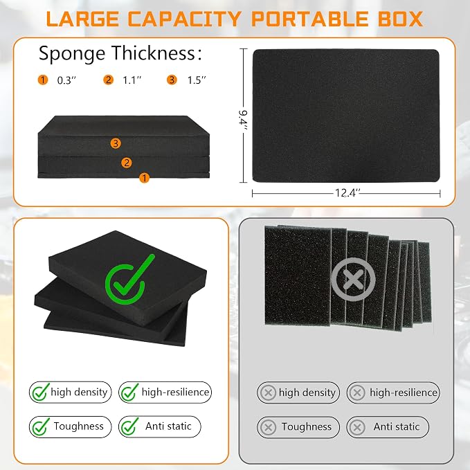13 Inch Aluminum Carrying Case 13 X 10 X 5.5 Inch Ideal - Image 6