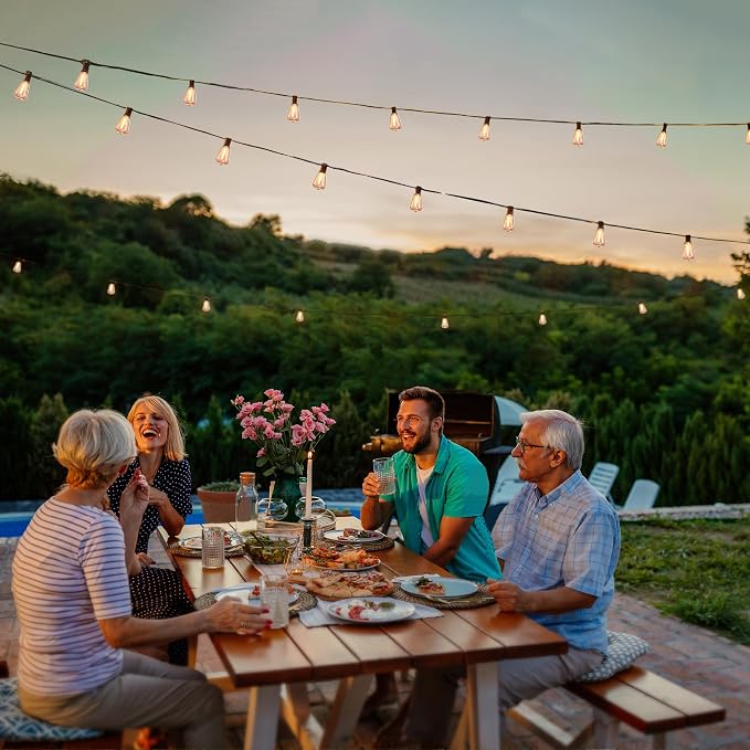 BLIATLUS 100FT Super Bright Solar String Lights Outdoor Waterproof - Image 9