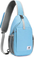 SKYSPER Sling Bag RFID Cross Body Bag Recycled Crossbody Backpack Travel Daypack by SKYSPER