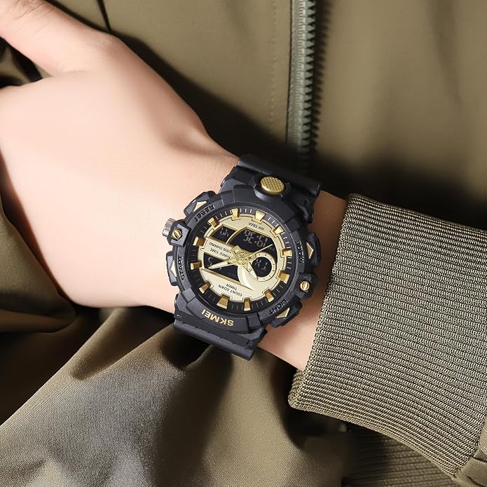 FANMIS Mens Military Multifunction Digital LED Watch Electronic Waterproof - Image 6
