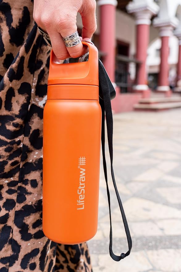 LifeStraw Go Series – Insulated Stainless Steel Water Filter Bottle - Image 7