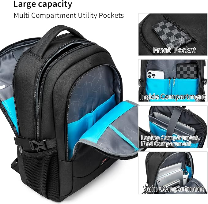 DUSLANG 17 Inch Laptop Backpack - Image 3