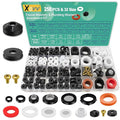 XBVV 32 Size 258 Pcs Faucet and Plumbing Rubber Washers Assortment Kit by XBVV