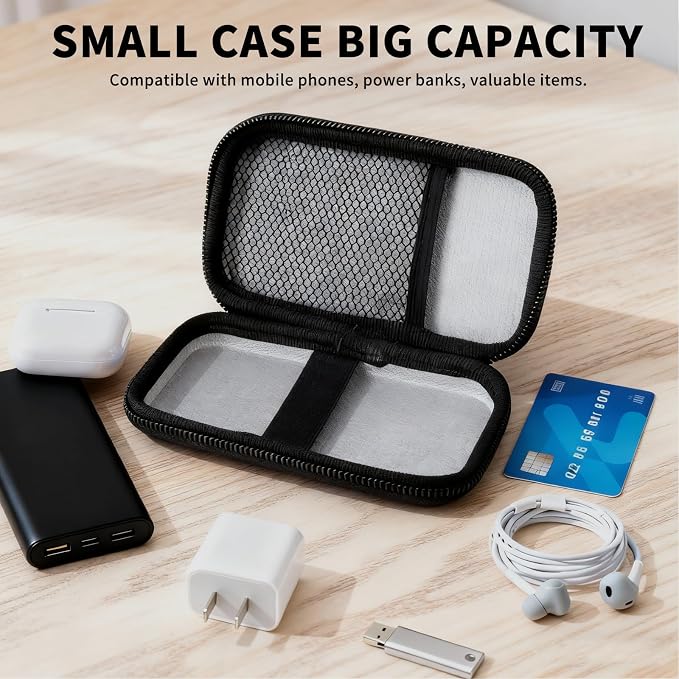 6500°F Hard Fire-Resistant Power Bank Case, Waterproof Electronic Organizer - Image 5