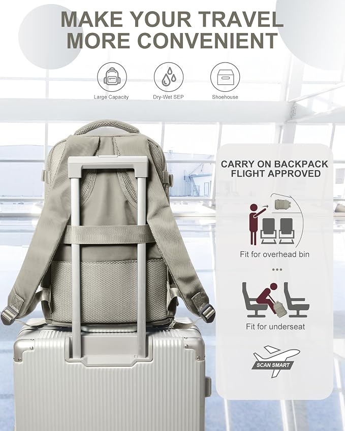 coowoz Travel Backpack Carry On - Image 6