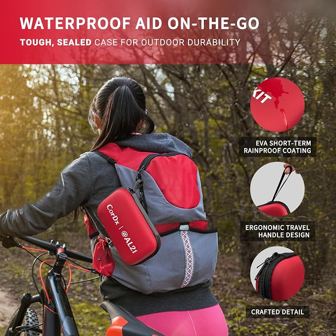 @AL21 All-Purpose First Aid Kit 184 Pieces, Emergency Kit - Image 4