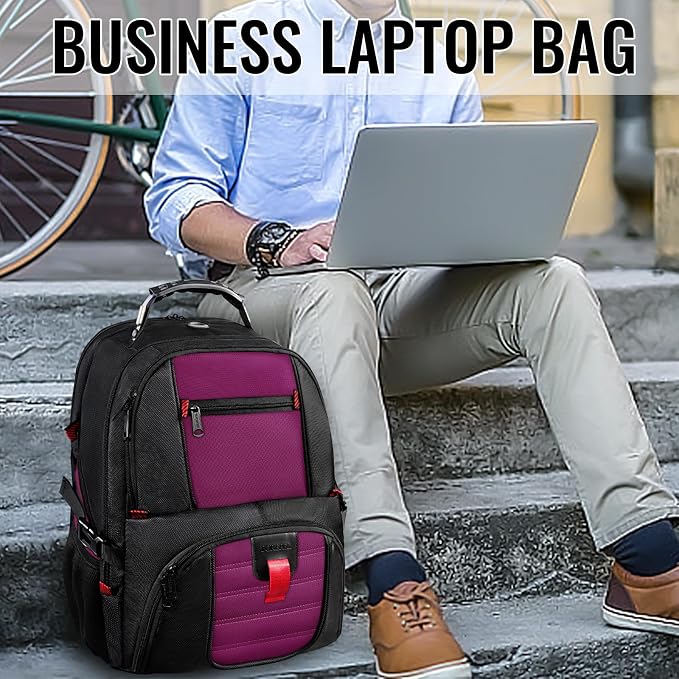 YOREPEK Large Backpack for Men, Extra Large Laptop Backpacks for Men Women - Image 4
