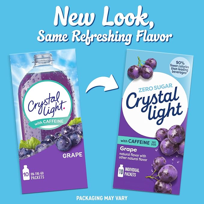 Crystal Light On The Go Energy Grape - Image 4