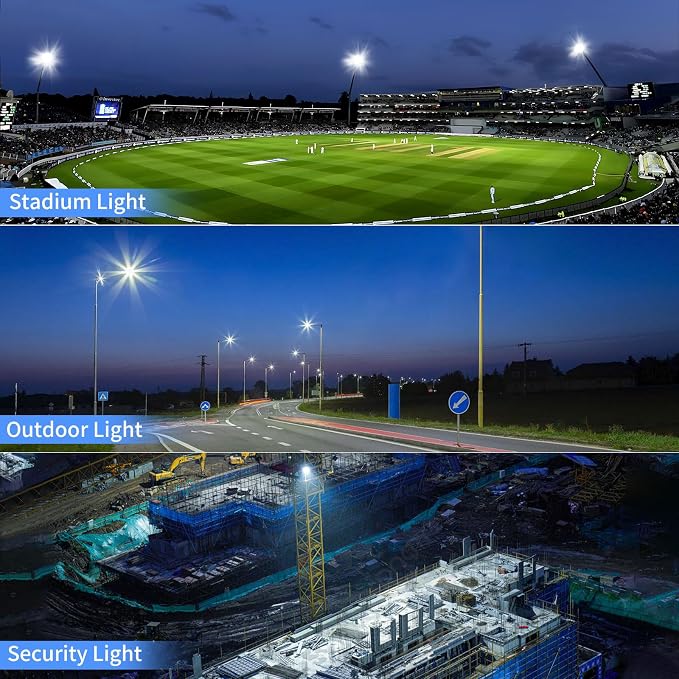ISUERFY 300W LED Flood Light Outdoor - Image 6