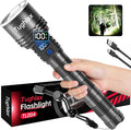 Rechargeable Flashlights High Lumens, 000 Lumens Super Bright LED Flashlight by Tughlax