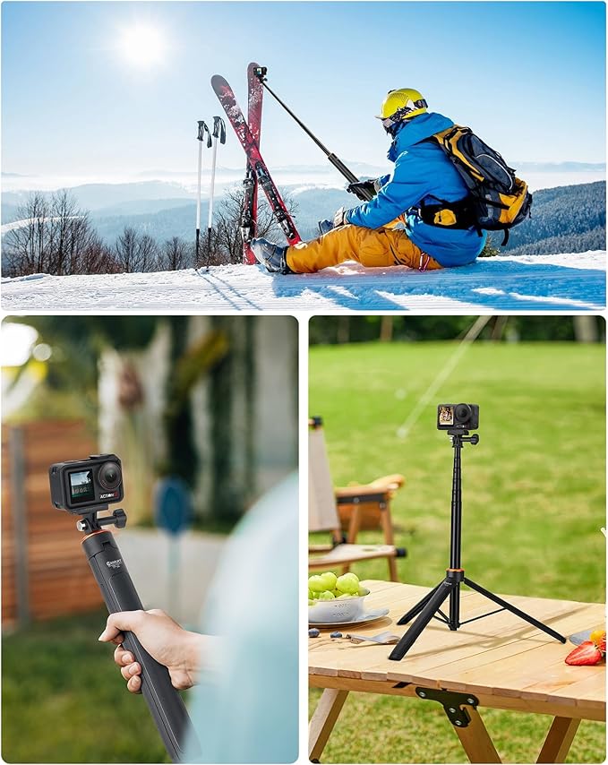 53.5" Osmo Action 6 Selfie Stick Tripod - Image 3
