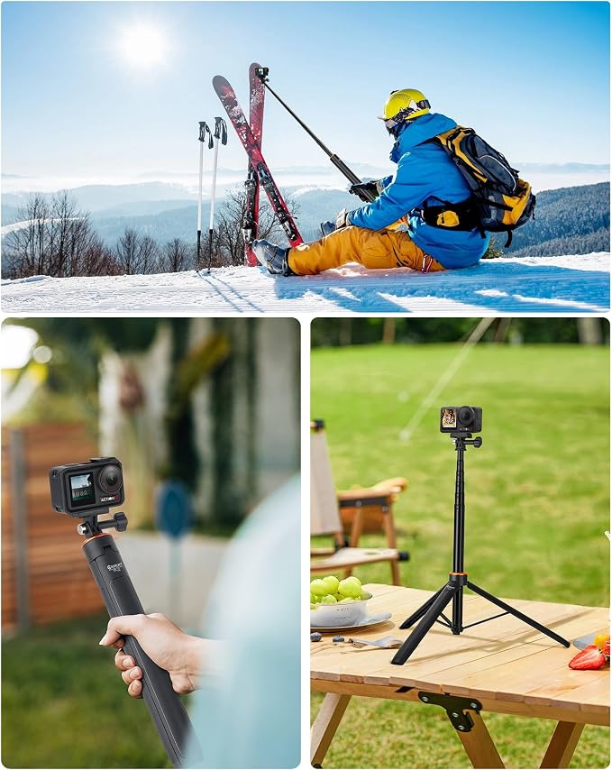53.5" Osmo Action Selfie Stick Tripod - Image 3