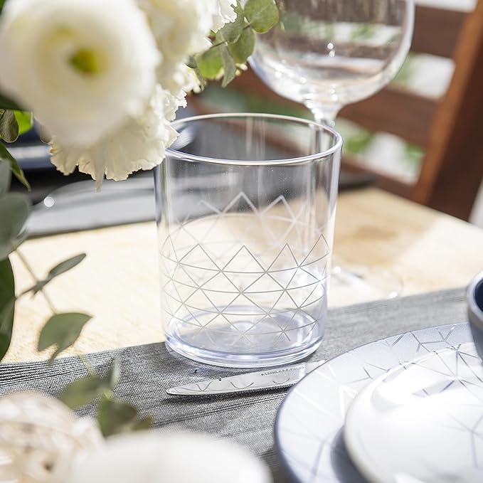 bzyoo BPA-Free Designed Dishwasher Safe 14 oz Plastic Tumbler Set which is - Image 2