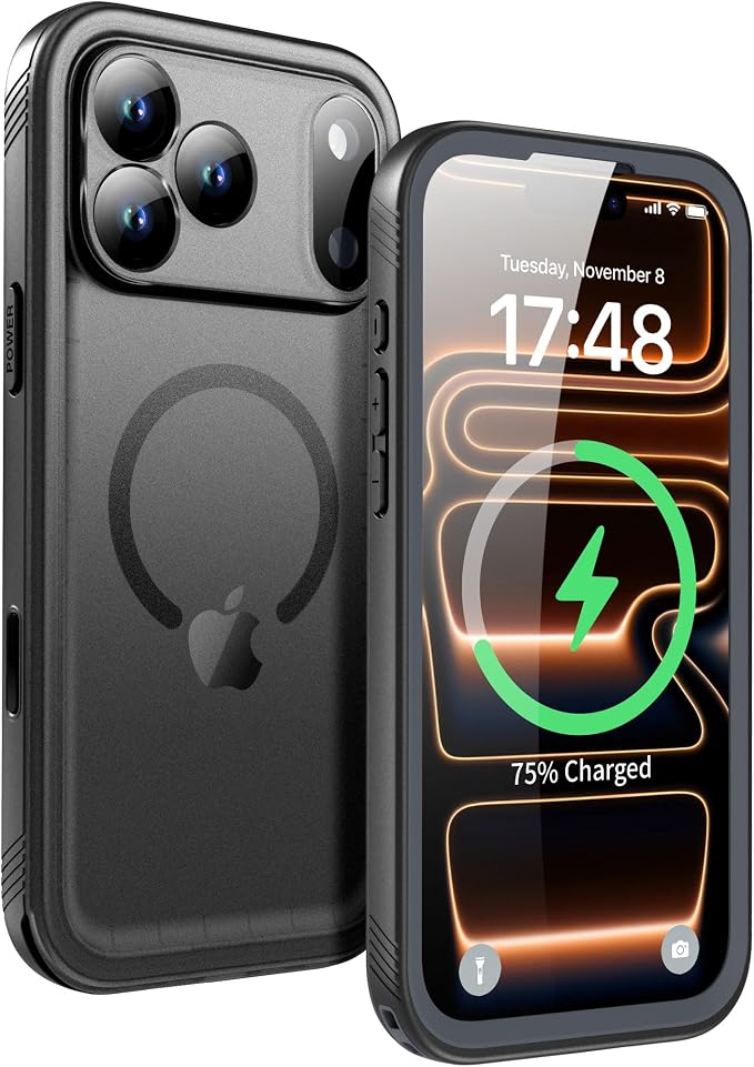 SPORTLINK for iPhone 17 Pro Max Case, IP68 Waterproof Military Protective Full by SPORTLINK