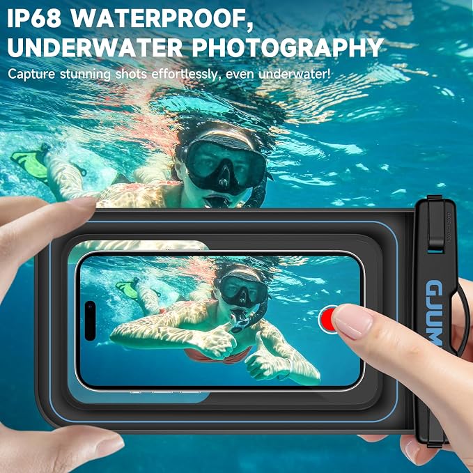 Waterproof Phone Pouch Floating 2 Pack, IP68 Dry Bag Compatible - Image 5