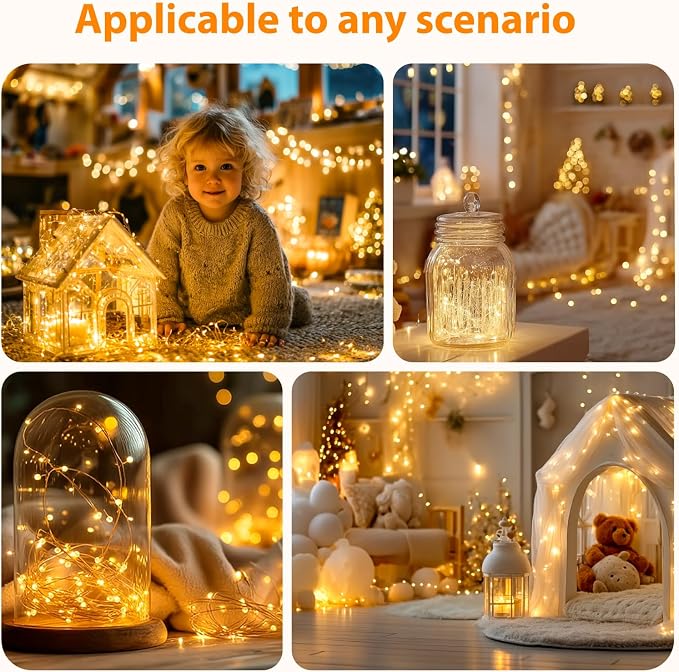 HXWEIYE Fairy Lights Battery Operated - Image 9