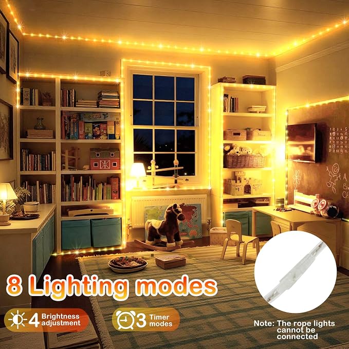 KNONEW 164FT 1000LED Rope Lights - Image 6