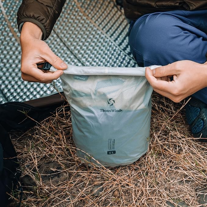 Thous Winds Dry Bag, 6L Ultralight Waterproof Dry Storage, Roll Top Lightweight - Image 9