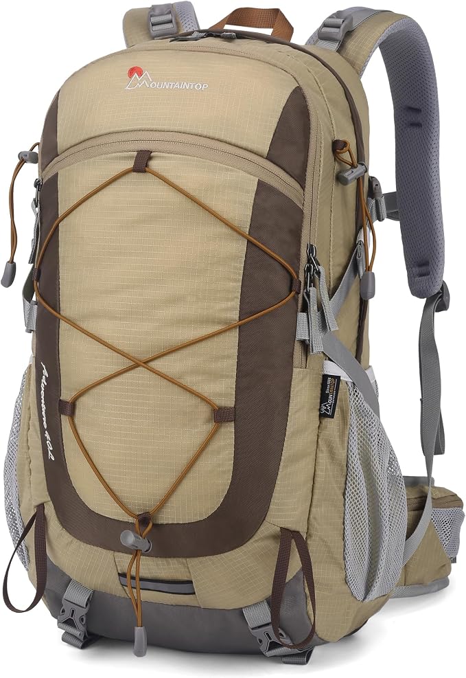 MOUNTAINTOP 25L/40L Hiking Backpack, Lightweight Travel Backpack by MOUNTAINTOP
