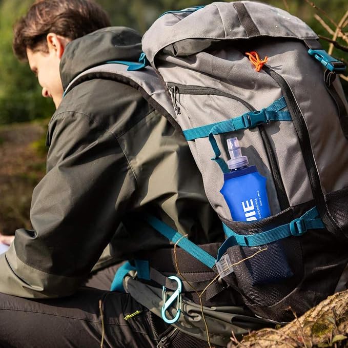 Azarxis TPU Soft Flask Collapsible Water Bottles BPA-Free 250ml 350ml 500ml - Image 9