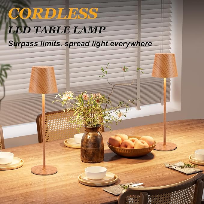 Kakanuo Cordless Table Lamp Rechargeable - Image 6